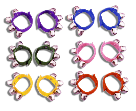 Cascabeles en pulsera