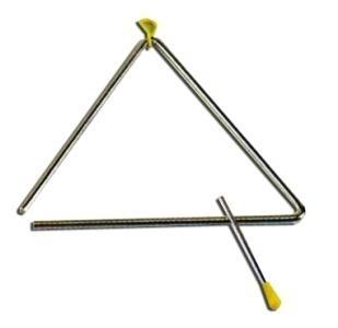 Triángulo 10”