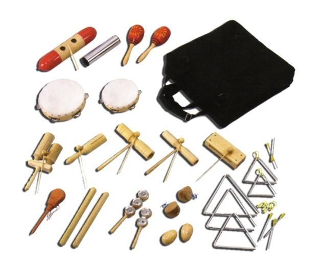 Set de instrumentos ritmico